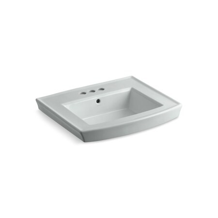 Kohler Archer Pedestal Bathroom Sink With 4" Centerset Faucet Holes 2358-4-95